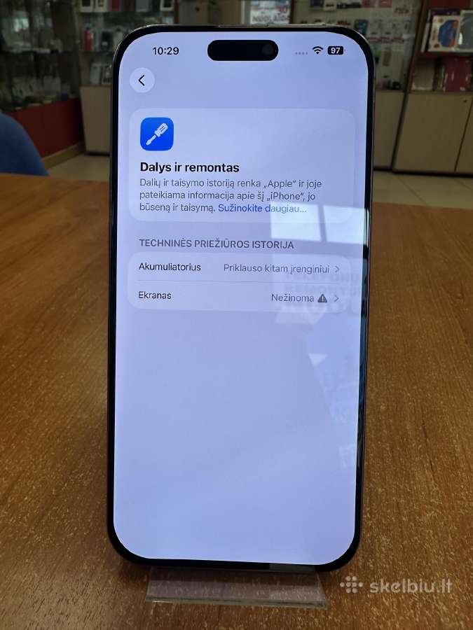 Apple iPhone 16 Pro Max 1tb (Naudotas) - nuotraukos Nr. 2