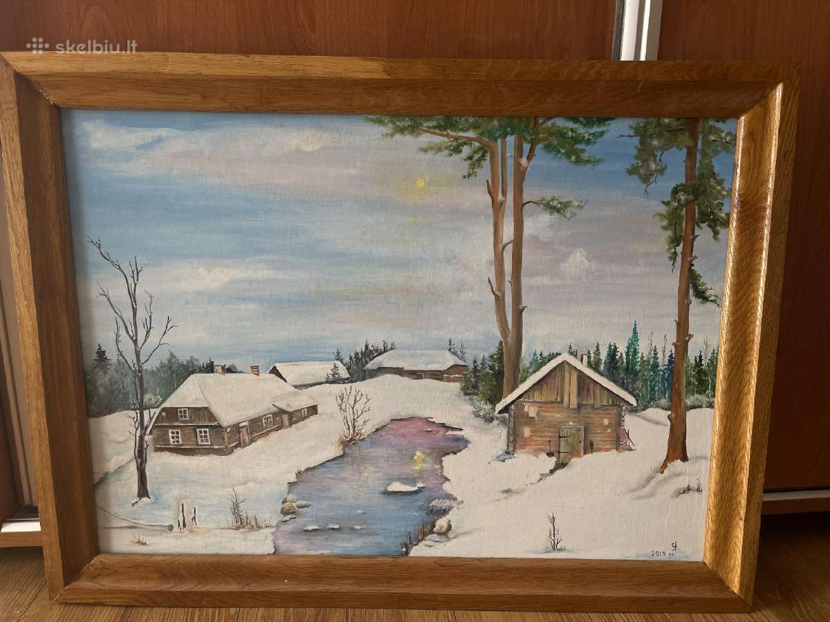 Stasio Achromavičiaus paveikslas “Tylus vakarai - nuotraukos Nr. 8