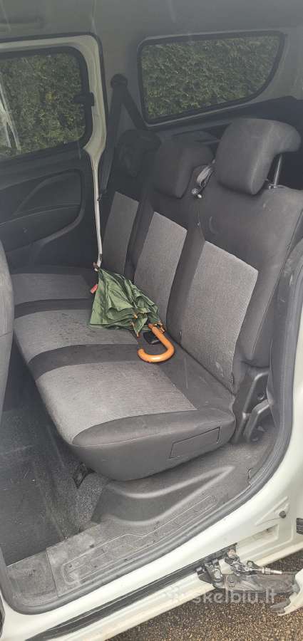Fiat Doblo Maxi 2016 m. tikra 137.000 km rida - nuotraukos Nr. 5