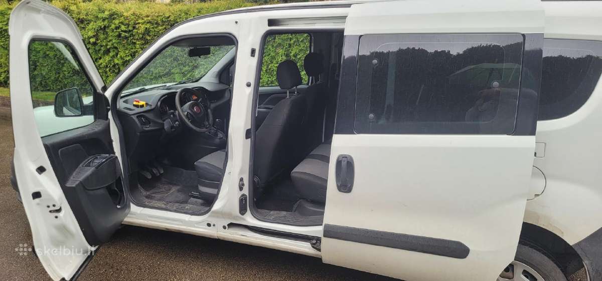 Fiat Doblo Maxi 2016 m. tikra 137.000 km rida - nuotraukos Nr. 6