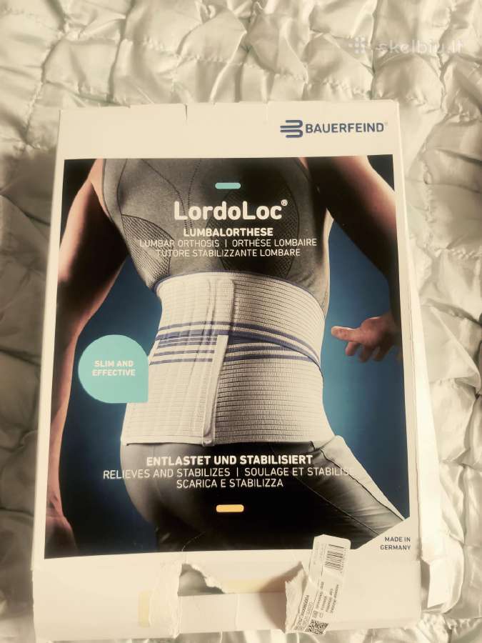 Bauerfeind Lordoloc, Sacroloc juosm. , Vokietija. - nuotraukos Nr. 3