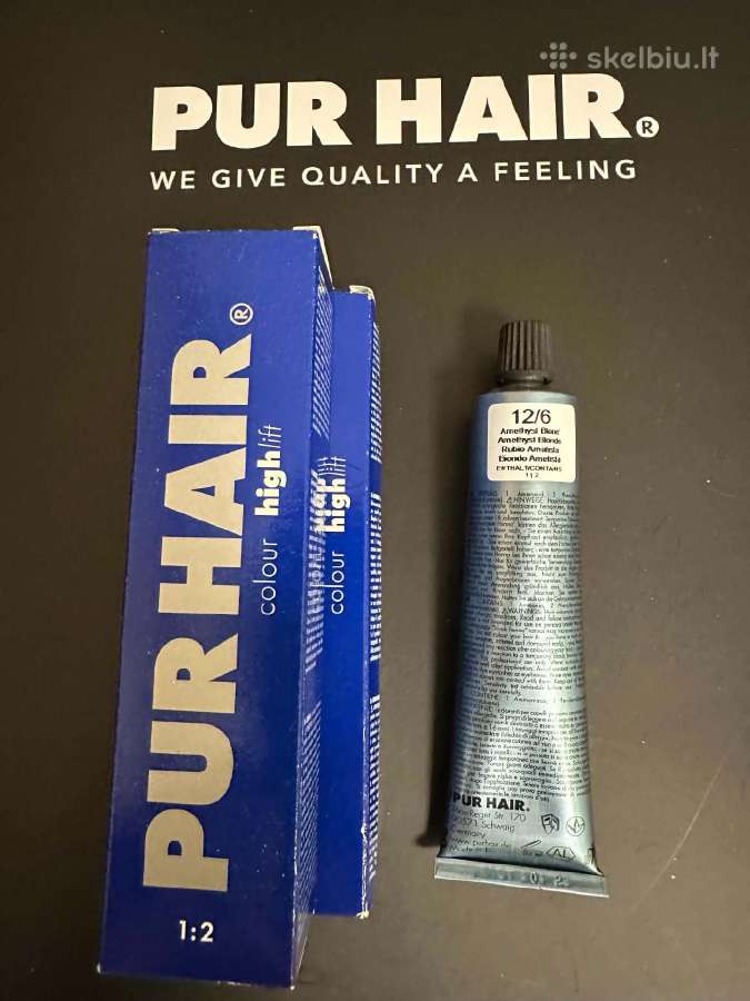 Pur Hair profesionalūs plaukų dažai - nuotraukos Nr. 3