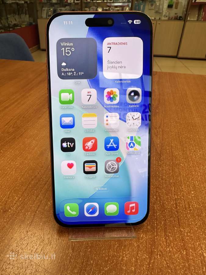 Apple iPhone 17 Pro Max 256 GB (Naudotas)