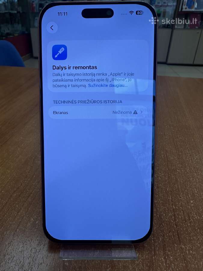 Apple iPhone 17 Pro Max 256 GB (Naudotas) - nuotraukos Nr. 3