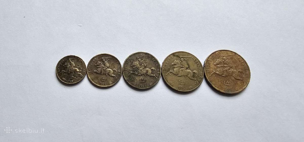 1925 Lietuvos tarpukario centu komplektas - nuotraukos Nr. 3