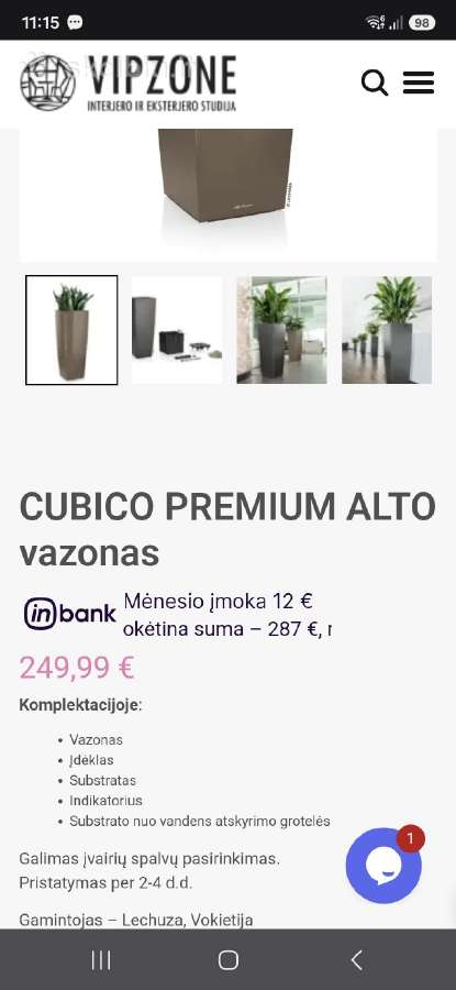 Lechruza vazonas - nuotraukos Nr. 5