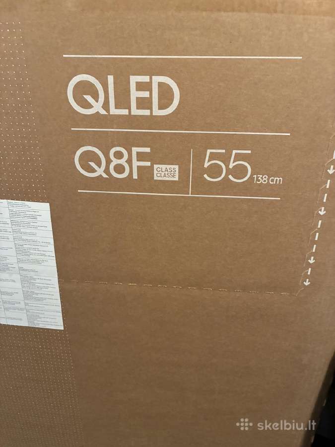 Naujas televizorius Samsung Qled Q8f 55 coliai