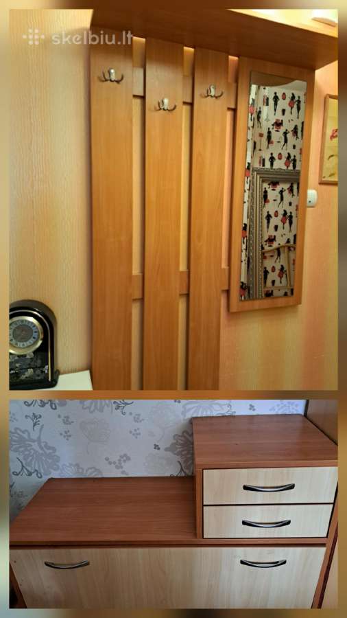 Prieškambario komplektas, kabykla ir spintelė