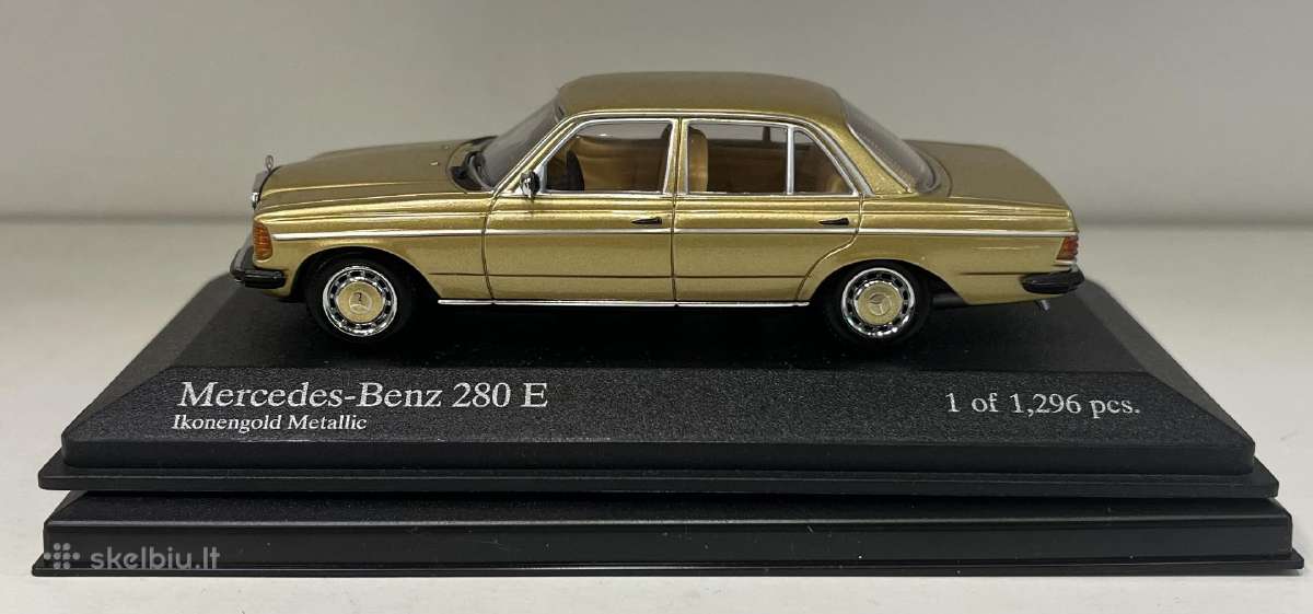 Kolekciniai modeliukai-mercedes benz w123 - nuotraukos Nr. 2