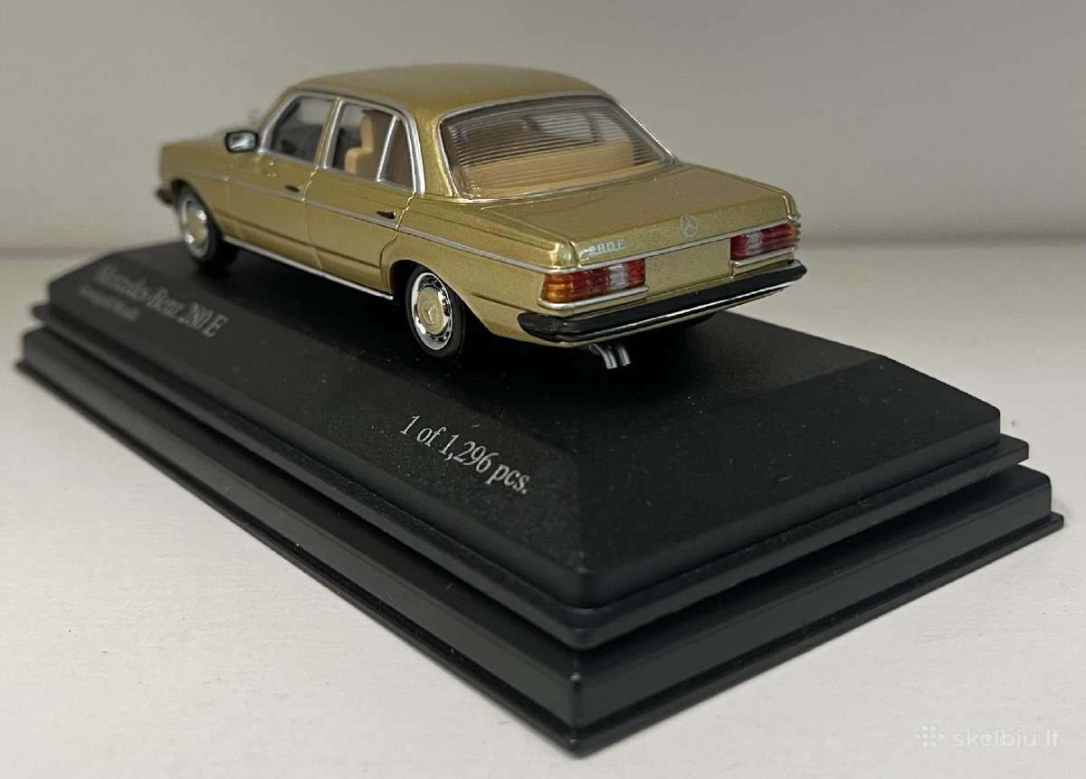 Kolekciniai modeliukai-mercedes benz w123 - nuotraukos Nr. 3