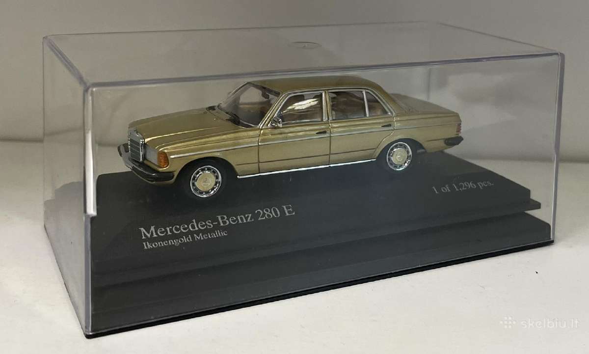 Kolekciniai modeliukai-mercedes benz w123 - nuotraukos Nr. 4