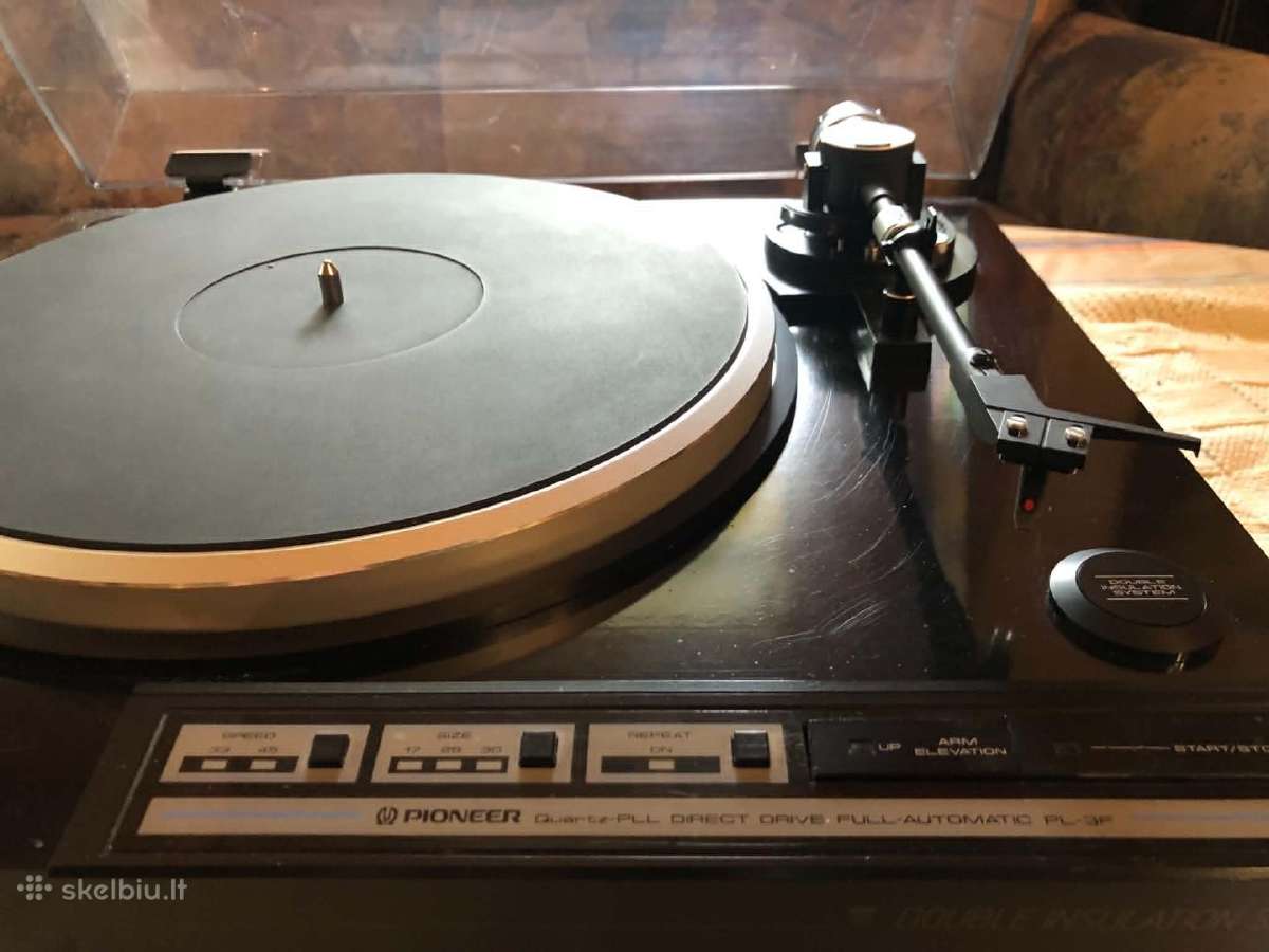 Patefonas kartu ir vinilas - nuotraukos Nr. 3