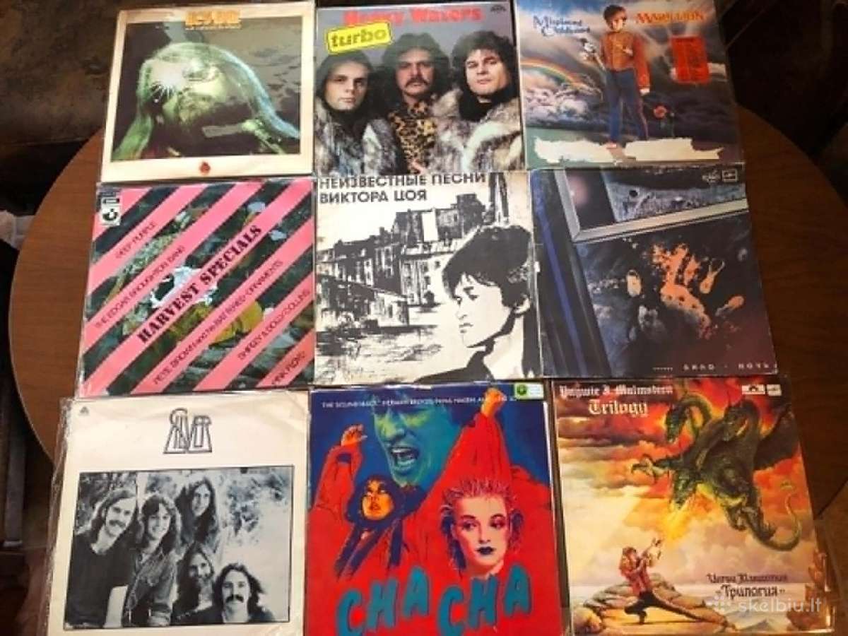 Patefonas kartu ir vinilas - nuotraukos Nr. 5