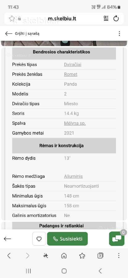Mergaitiškas dviratukas Mergaitei - nuotraukos Nr. 10
