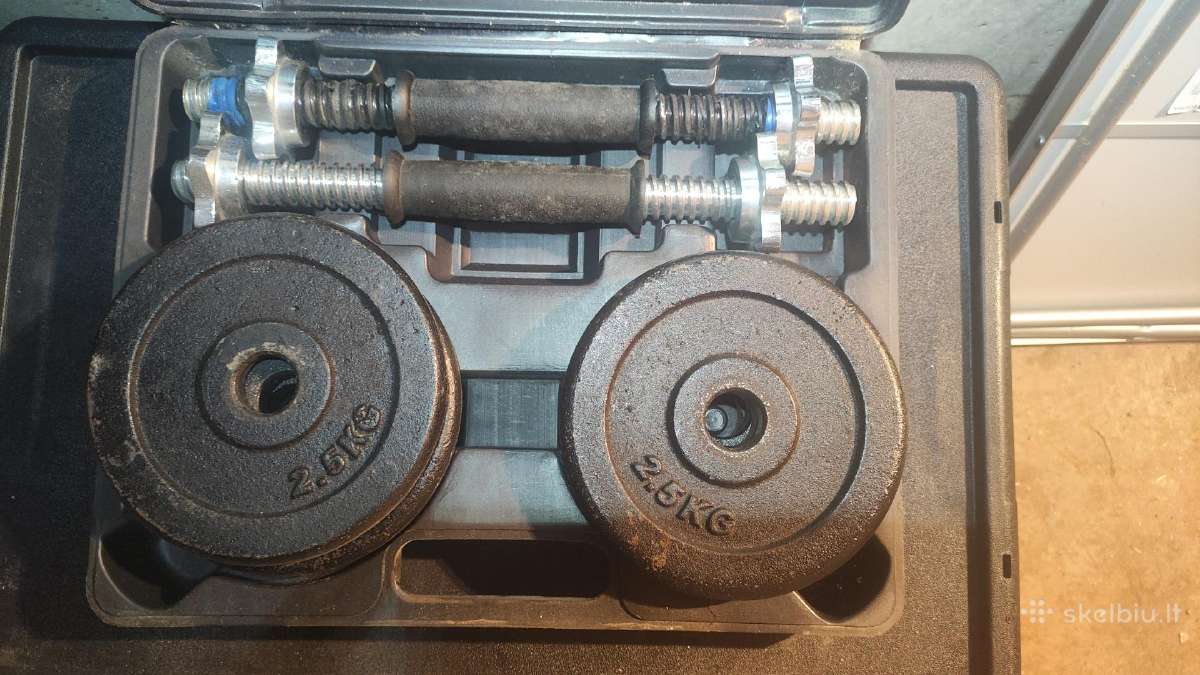 Hanteliai 2x8kg