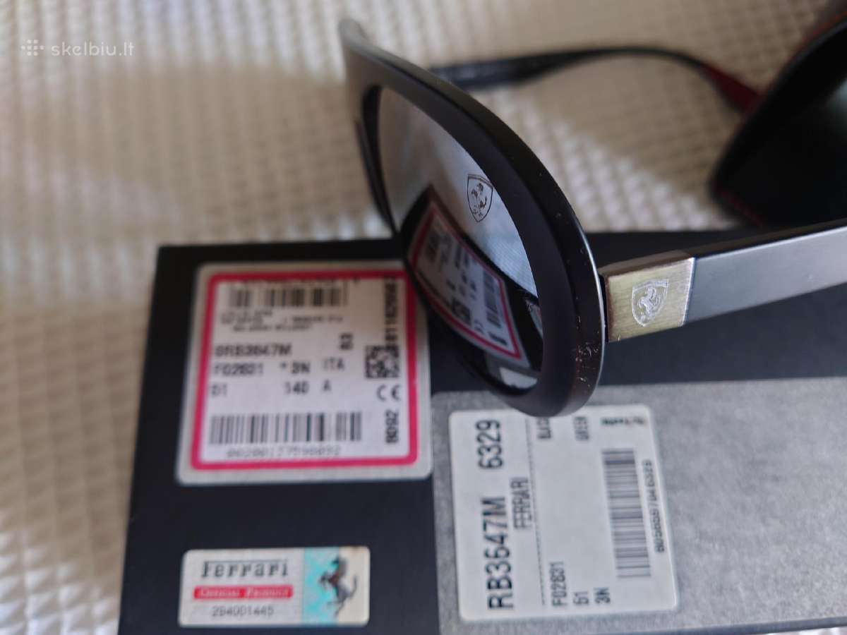 Nauji Ray Ban Ferrari akiniai nuo saulės - nuotraukos Nr. 2
