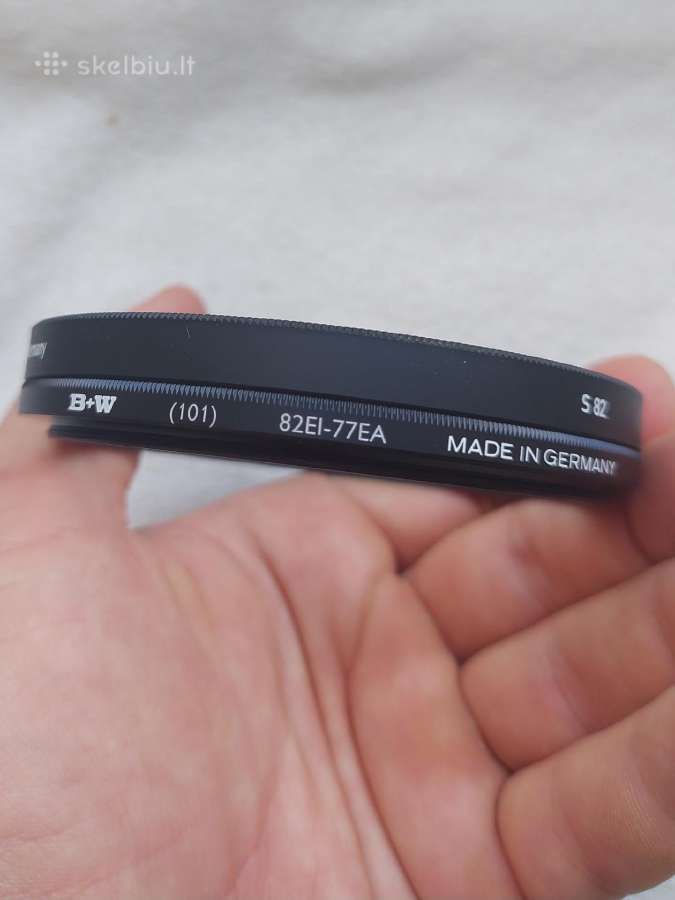 Filtrai 82,77,72,62,58,52,43mm + Filtrų laikikliai - nuotraukos Nr. 29