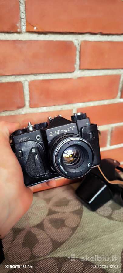 Zenit Ttl su Helios 44m objektyvu