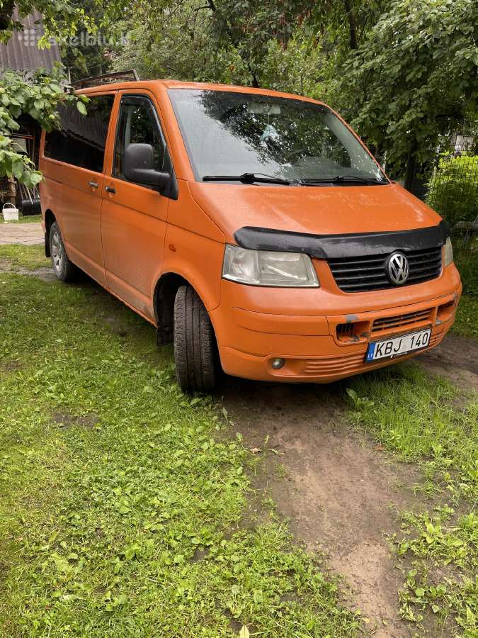 VW transporter 9 vietu su kondicioneriumi - nuotraukos Nr. 4