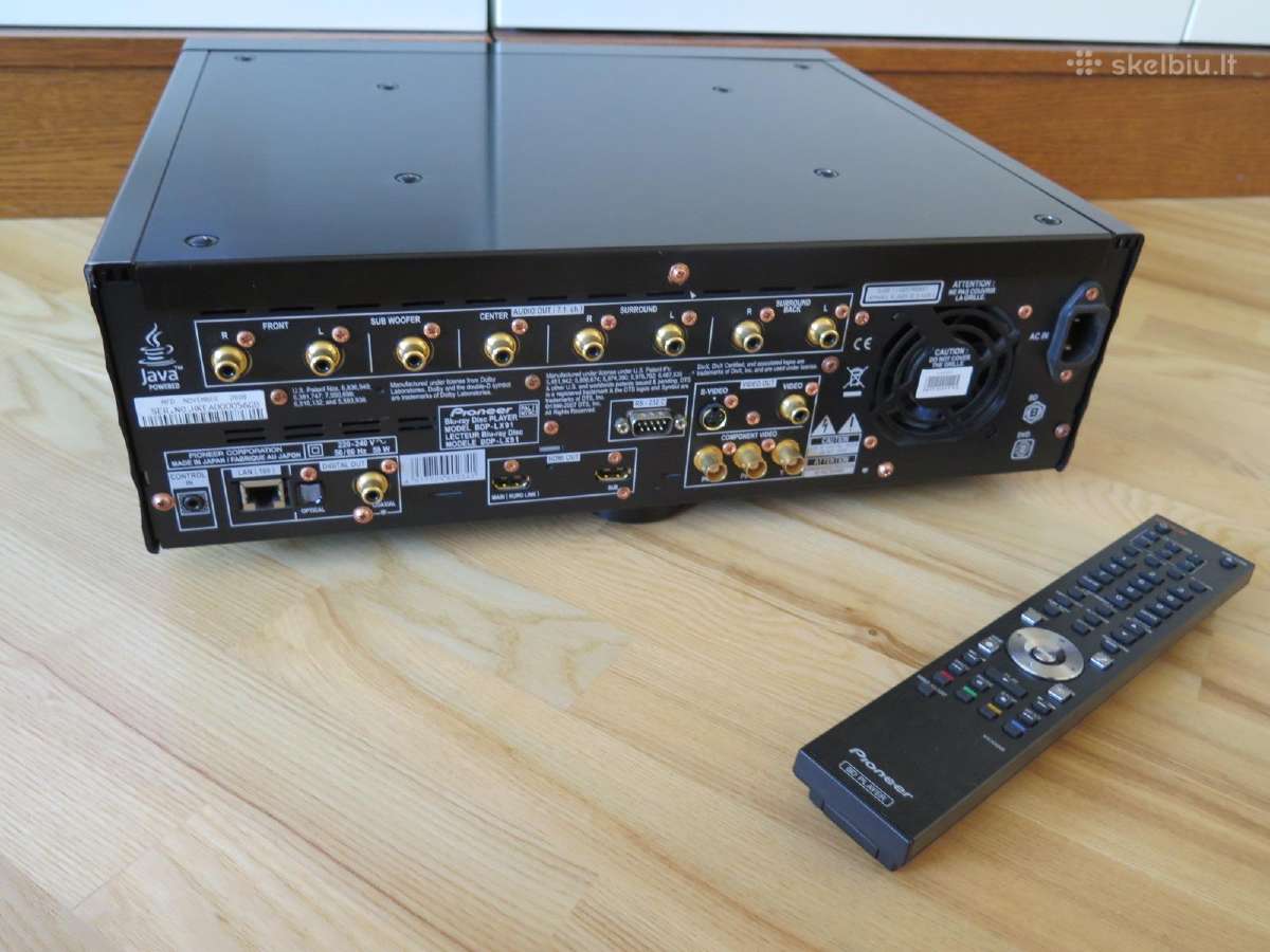 Pioneer bdp-lx91 Bluray grotuvas High-end - nuotraukos Nr. 2