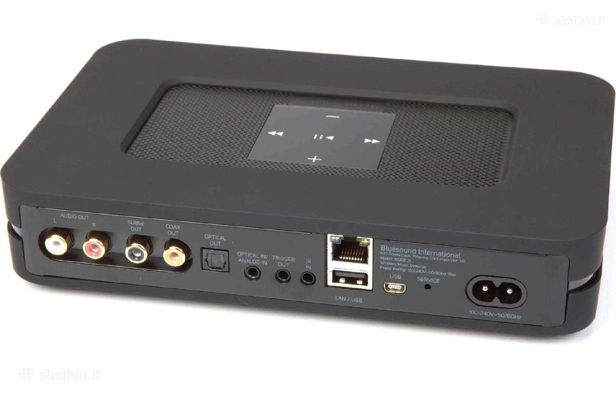 Naujas Bluesound Node 2i Tinklo grotuvas streamer - nuotraukos Nr. 2