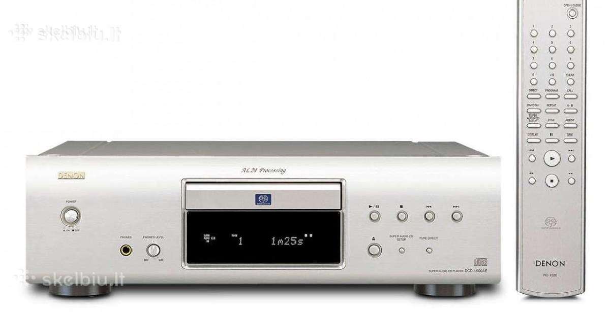 Denon Dcd-1500ae Sacd Super Audio CD grotuvas