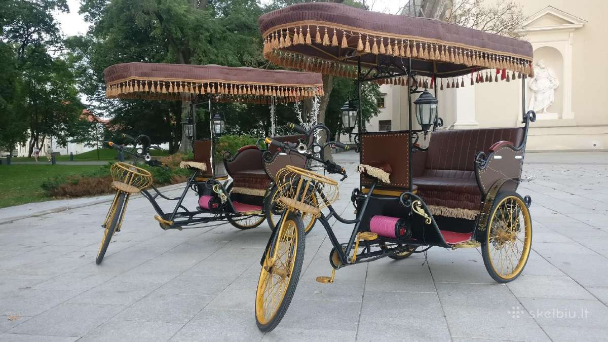 Elektrinis tiraratis - rickshaw