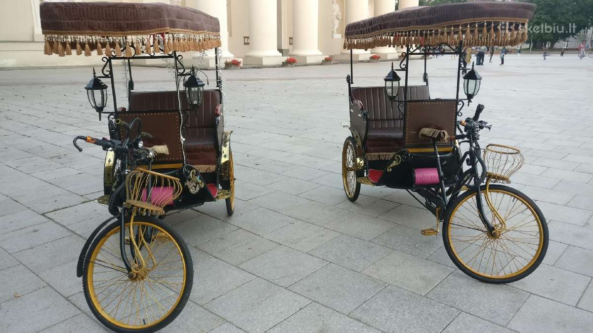 Elektrinis tiraratis - rickshaw - nuotraukos Nr. 2