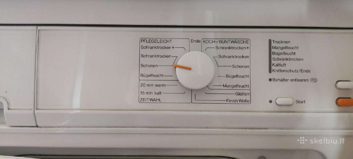 Miele t 4205 c džiovyklė - nuotraukos Nr. 2