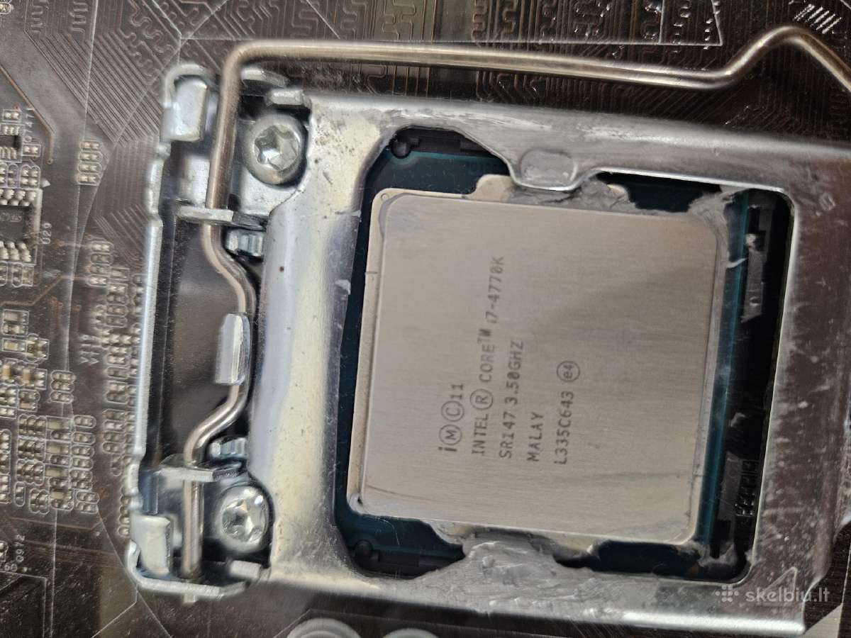 I7 4770k + H81m (Oc) + 16gb RAM
