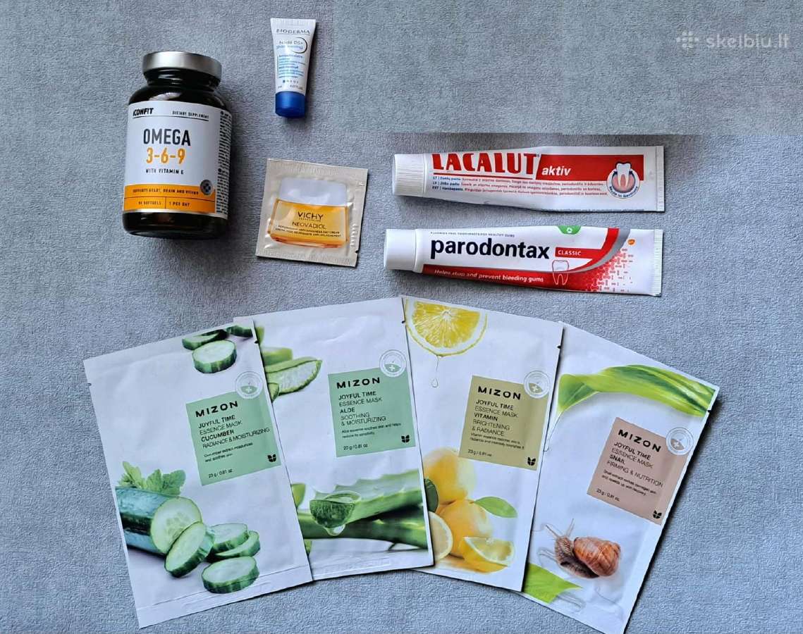 Dovanojame : kaukes, vitaminai, dantu pasta, ir kt
