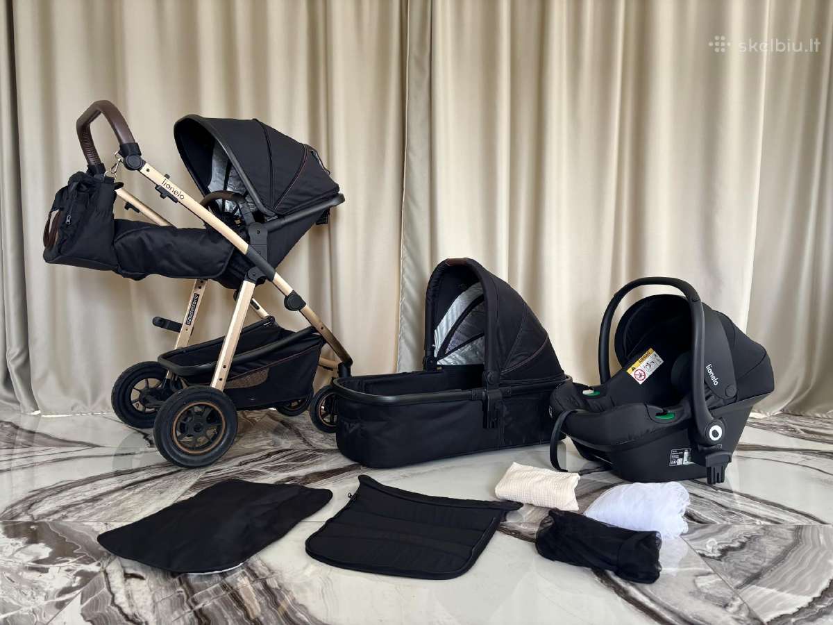 Universalus vežimėlis Lionelo Amber 3in1