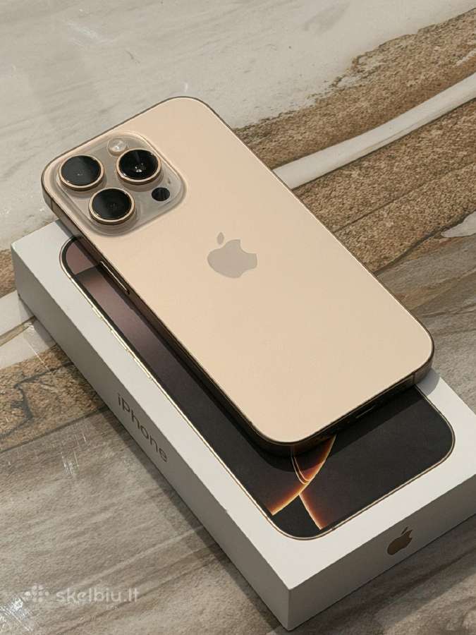 Parduodu iPhone 16 pro 512 GB