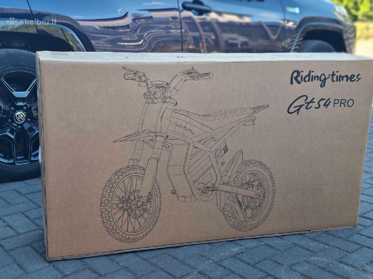 Naujas elektrinis motokrosas Ridingtimes Gt54 Pro