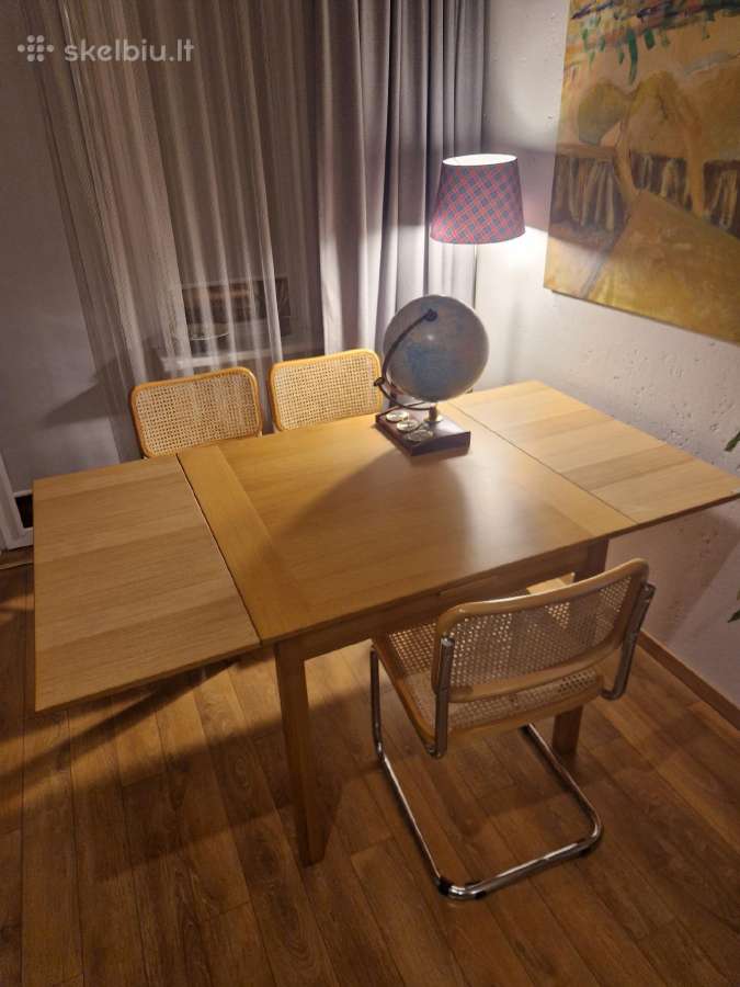 Vintažinis daniškas stalas išsiskleidžiantis - nuotraukos Nr. 4