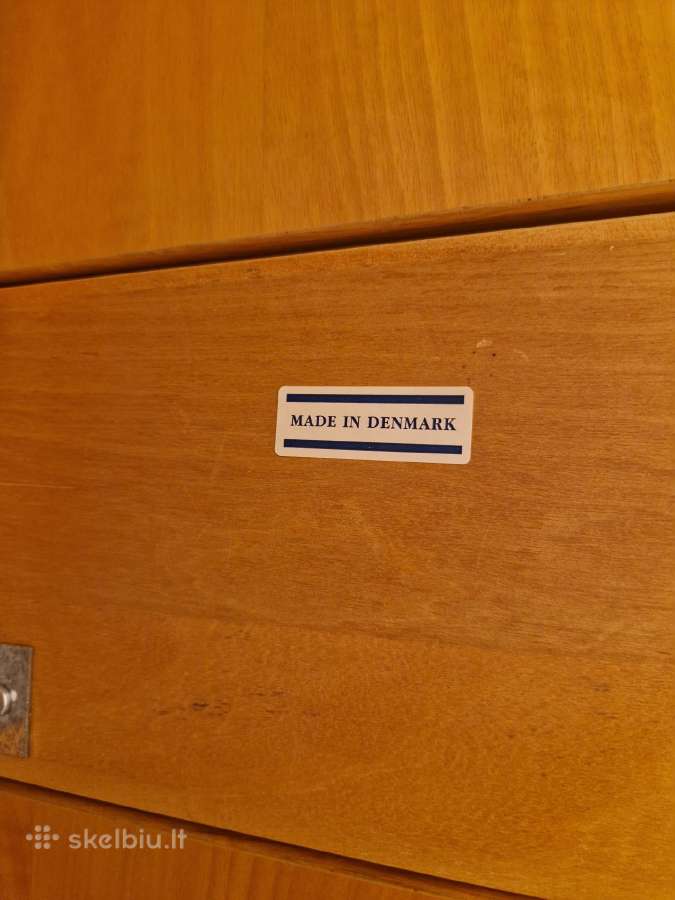 Vintažinis daniškas stalas išsiskleidžiantis - nuotraukos Nr. 2