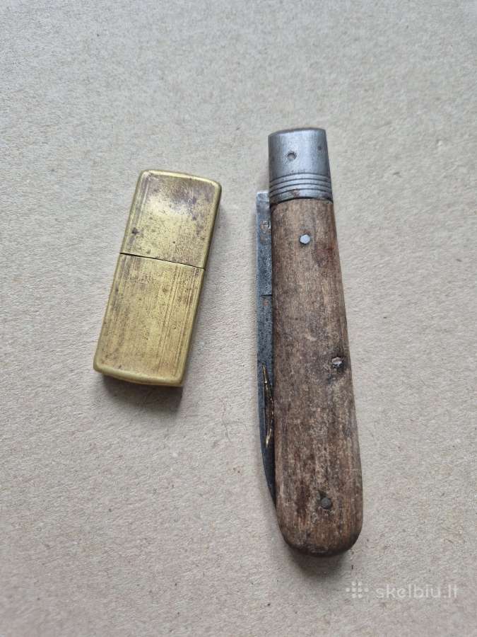 Ww2 žiebtuvėlis ir peiliukas - nuotraukos Nr. 3