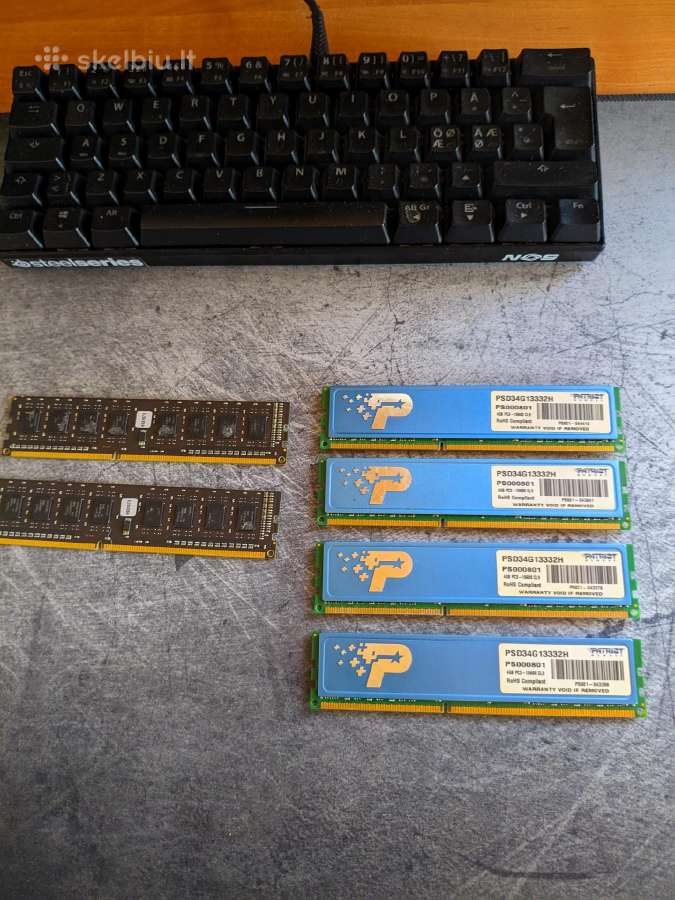Stocionaro ddr3 ramai 8 / 16gb