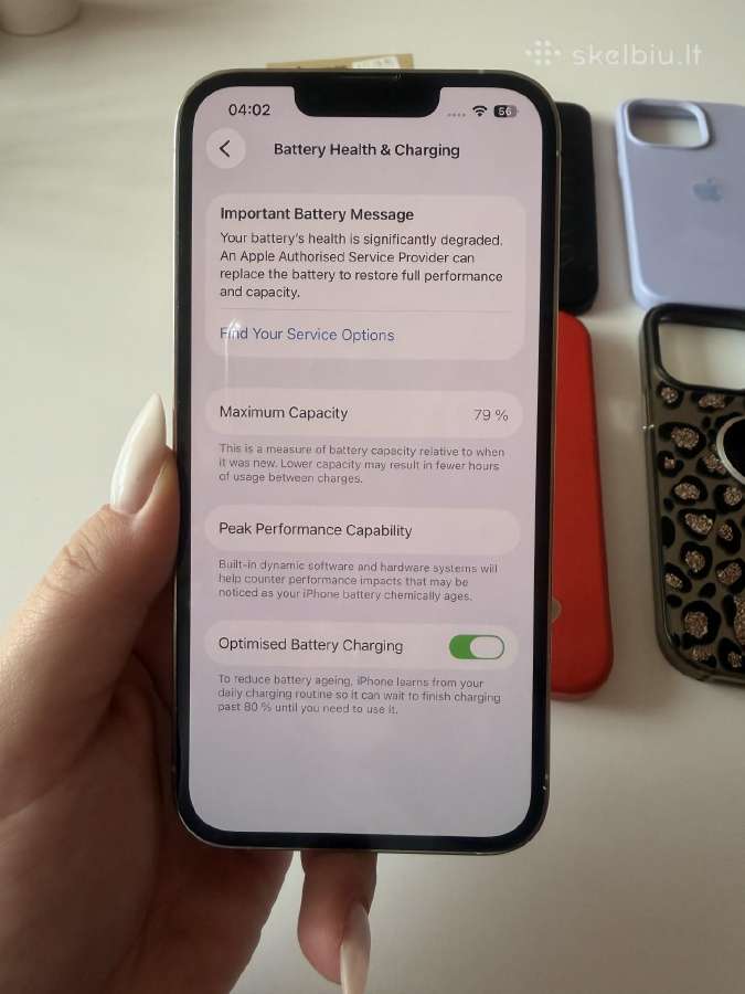 iPhone 13pro, 128 GB - nuotraukos Nr. 3