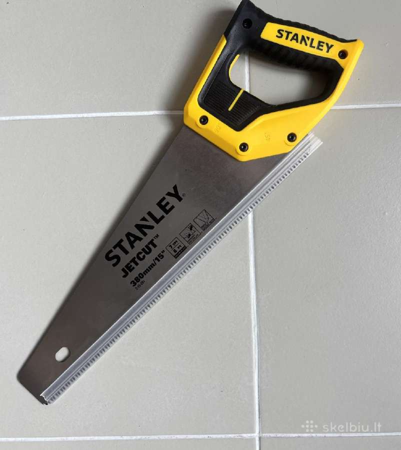Naujas pjūklas Stanley