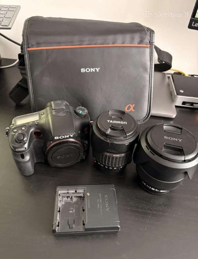 Sony Slt-a77v fotoaparatas