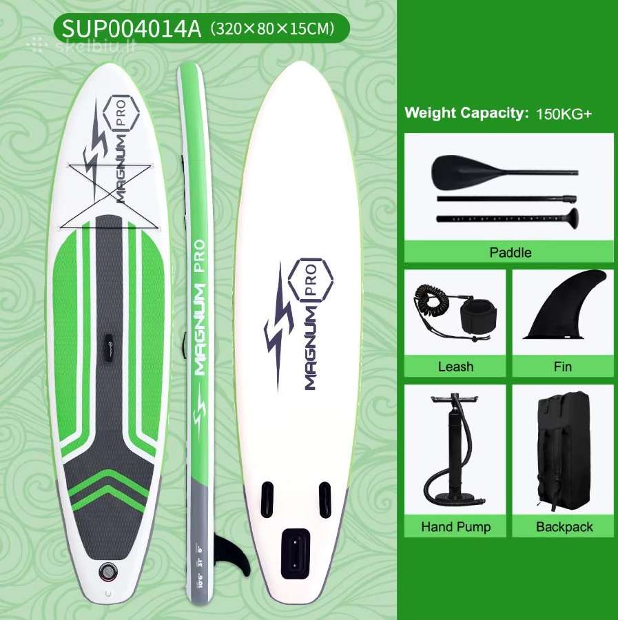 Naujas irklentės komplektas 10'6" (~320 cm)