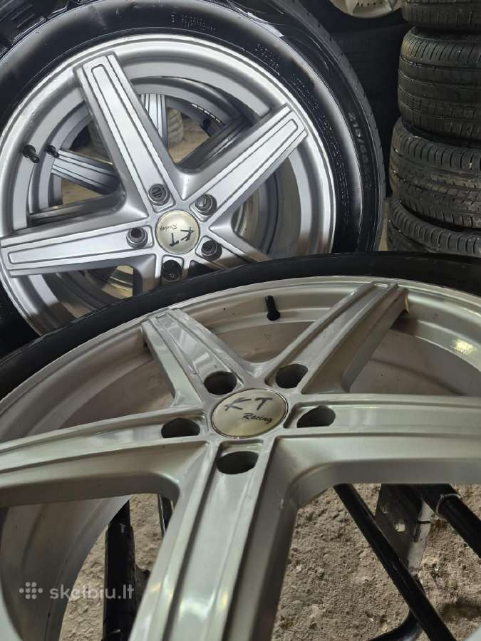 R-17 VW audi 5-112 diskai su vasarinem padangom