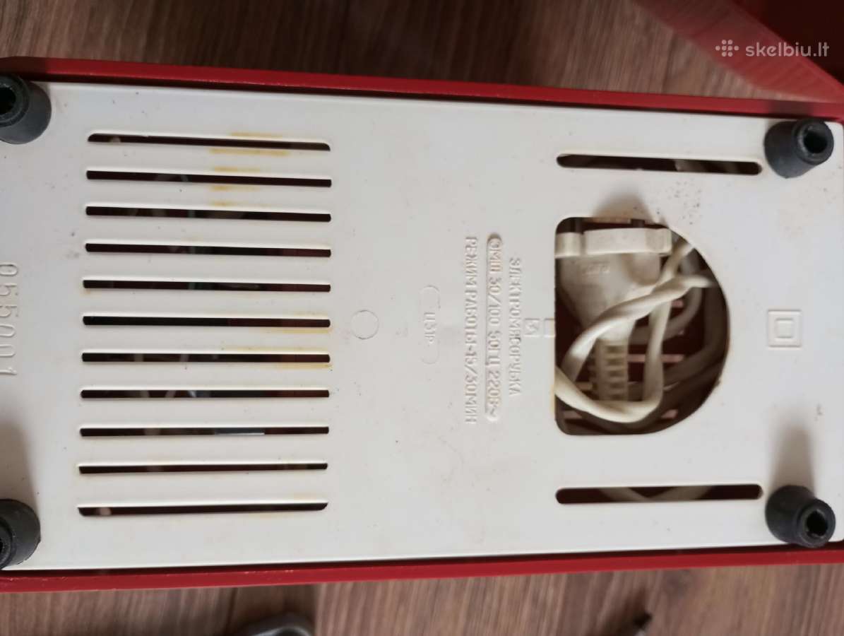 Vintažinis elektrinė mėsmalė - nuotraukos Nr. 7
