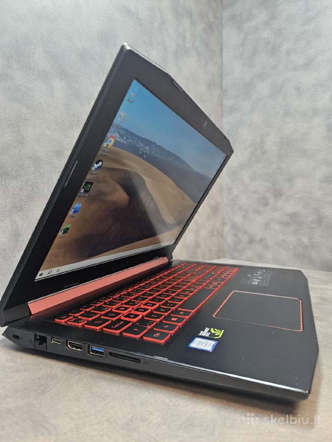 Acer Nitro5/15.6"/ i7-7700hq/16r/512ssd/gtx 1050ti - nuotraukos Nr. 3