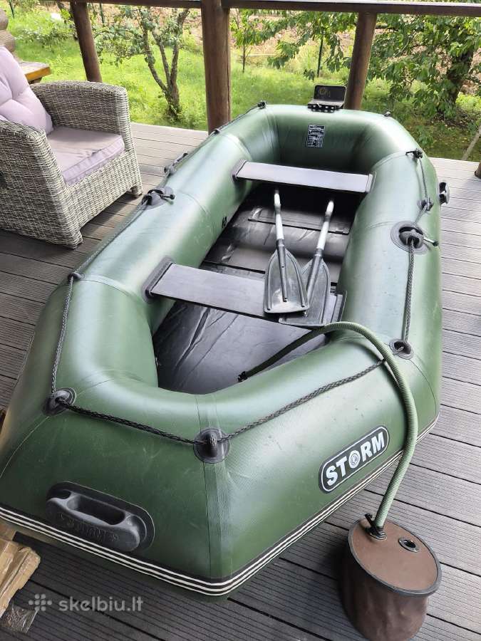 Guminė valtis Aqua-storm Ss280 su el. varikliu