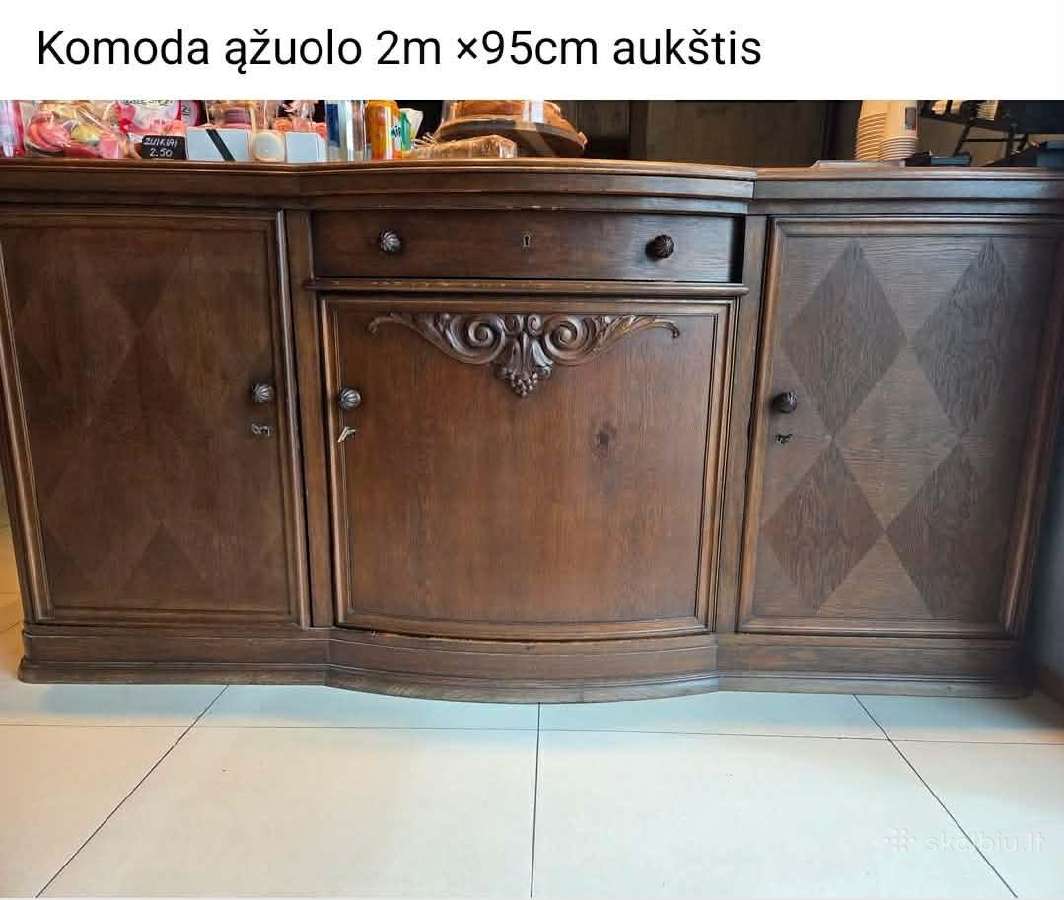 Komoda ąžuolo