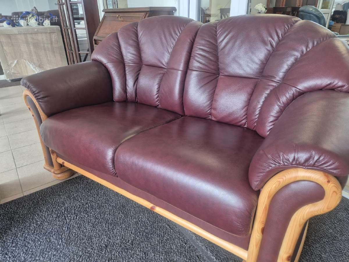 Kaip nauja! Natūralios odos sofa - nuotraukos Nr. 4