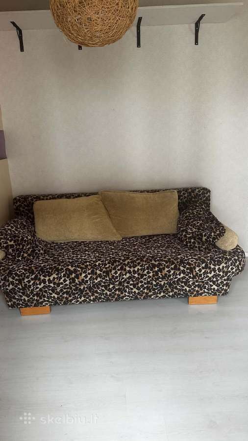 Sofa lova ir kavos staliukas