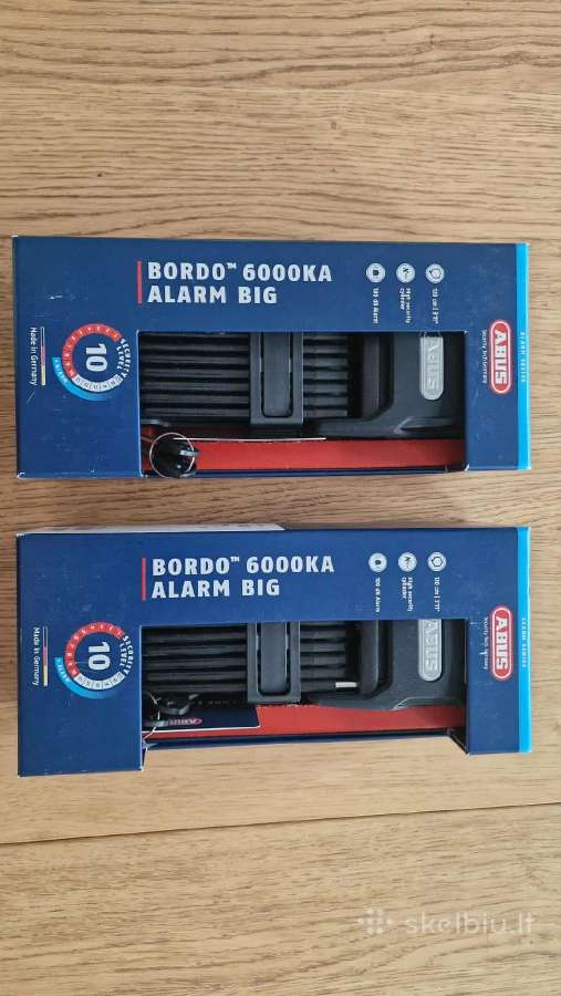 Abus Bordo Folding Lock Alarm 6000 A Bicycle Lock